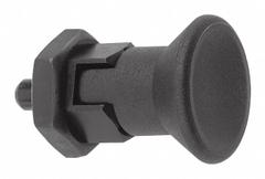 KIPP Indexing Plunger: Locking, SS, M8x1 Thread, 4 N to 12 N Nose Force (MPN K0631.18004). Key specifications — Brand: KIPP.