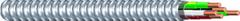 SOUTHWIRE Metal Clad Cable: 1/0 AWG, 4 Conductors, Copper, 25 ft, Aluminum, Std, THHN (MPN 89035699-25). Key specifications — Brand: SOUTHWIRE.