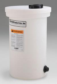 SNYDER INDUSTRIES Storage Tank: Single Wall, Vertical, 35 gal, Closed Top, 3/16 in Wall Thick, HDPE (MPN 1000110N97207). Key specifications — Construction Material: HDPE; Brand: SNYDER INDUSTRIES.