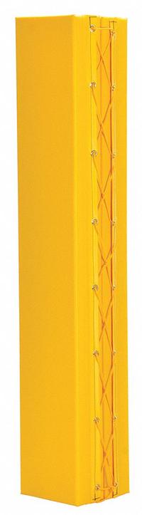 APPROVED VENDOR Column Protector: 7 in, 7 in, 7 in, 7 in, Square, 7 in Compatible Column Dia, Vinyl (MPN V-PAD-S-67-Y). Key specifications — Color: Yellow; Maximum Compatible Column Length: 7 in; Minimum Compatible Column Length: 7 in; Brand: APPROVED VENDOR; Material: Vinyl.