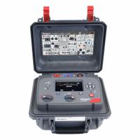 MEGGER Insulation Resistance Tester: 100 kiloohm to 10 gigohm, CAT IV 1000V, IP40/IP65, Digital (MPN S1-1568/2). Key specifications — IP Rating: IP65; Test Voltage: 100V DC; Brand: MEGGER.