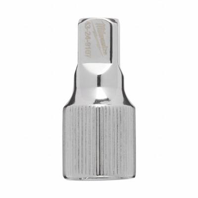 MILWAUKEE Socket Extension: 3/8 in Input Drive Size, 3/8 in Output Drive Size - 3/8" Drive Hand Socket Extensions