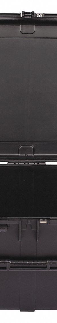 SKB Protective Case: 22 in x 29 in x 16 in Inside, No Foam, Black, 2 Wheels, 28 lb Wt, IP67, Latches (MPN 3I-2922-16BE). Key specifications — Handle Style: Folding; Brand: SKB; Case Closure Type: Latches.