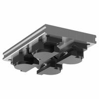 HEPCOMOTION GV3 Carriage: For 25 mm Rail Wd, Roller, GV3 Std Carriage, 28.1 mm Carriage Ht, Aluminum (MPN AU2525L135CSDRNS). Key specifications — Carriage Material: Aluminum; Roller Material: Stainless Steel; Size: 25; Brand: HEPCOMOTION; Features: Nitrile Seal; Type: GV3 Standard Carriage.