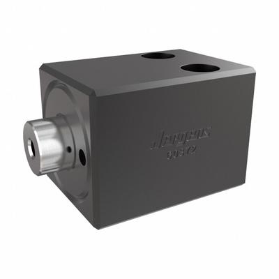 JERGENS Hydraulic Cylinder: Single Acting, 6,100 lbf Nominal Capacity, 5/8 in Stroke Lg - Block Body Hydraulic Cylinders