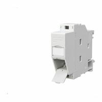 METZ CONNECT Rail-Mount Housing: Rail, Polyamide, 45° Mounting Angle, 1 Ports, Unequipped (MPN 1309428103-E). Key specifications — Housing Material: Polyamide; Includes Connector: Unequipped; Mounting Type: Rail; Product Type: Termination Unit; Connector Color: Light Gray; Connection Type: UTP Cat6; RJ45 Connector Type: DIN Rail Housing.
