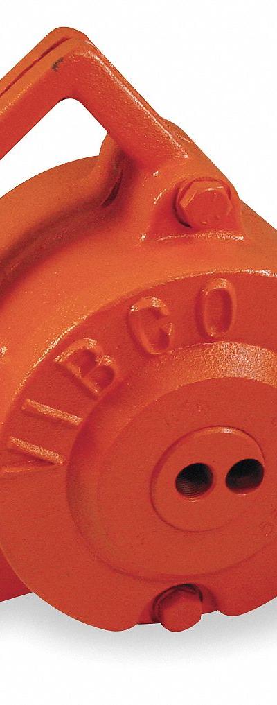 VIBCO Pneumatic Vibrator: 9,550 lbf Max Force - General Purpose High Frequency Vibrators