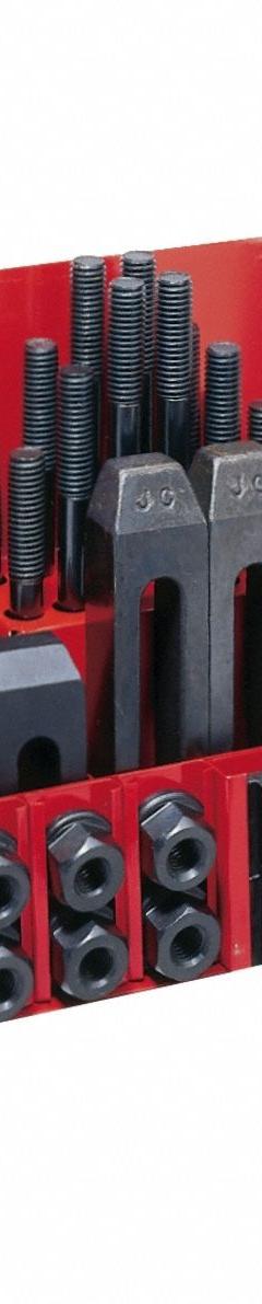 JET Machine Clamping Kit: For 5/8 in T-Slot, 1/2"-13 Stud, 58 Pc (MPN 660012). Key specifications — Brand: JET; Includes Studs: (4) 7 in.