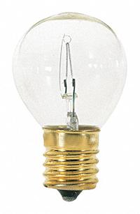 SATCO Incandescent Bulb: Intermediate Screw (E17), Incandescent, (S) Sign, S11, 40 W Watt, 2700K (MPN S3629). Key specifications — Bulb Shape: S11; Voltage: 120V AC; Bulb Finish: Clear; Color Temperature: 2700K; Brand: SATCO.