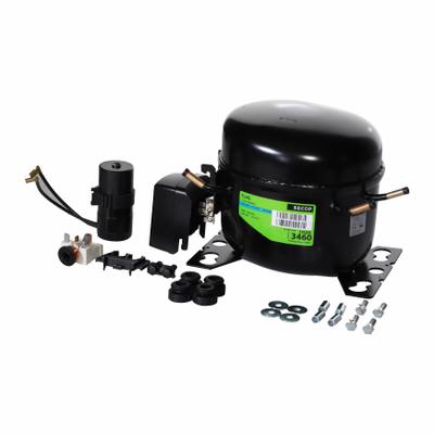SECOP Compressor: Reciprocating, 1,369 BtuH Cooling, 1/10 hp - Reciprocating Compressors