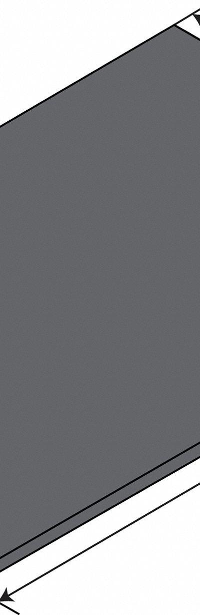 INSTOCK Work Surfaces: 5 ft Overall Lg - Epoxy Lab Furniture Worksurfaces