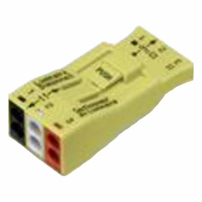 WAGO Ballast Disconnects: 3 Pole, 18 AWG – 12 AWG Ballast Side - Push-In Luminaire Disconnects