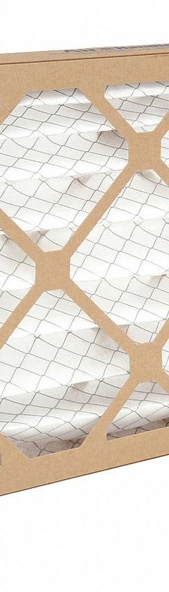 GRAINGER Pleated Air Filter: 14 in x 25 in x 2 in, MERV 8, Gen Use (MPN 6C516). Key specifications — Media Material: Synthetic; Brand: GRAINGER; Frame or Header Material: Beverage Board.