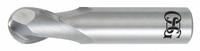 OSG Ball End Mill: Carbide, 2 Flute, 3 mm Mill Dia, 6 mm LOC, 39 mm OAL (MPN 412-1181-BN)