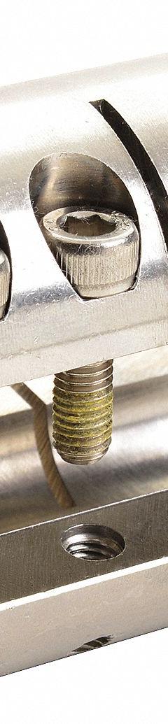 RULAND MANUFACTURING Rigid Shaft Coupling: 1/2 in Bore Dia 1, 3/8 in Bore Dia 2, Round Keyed, Inch (MPN SPC-8-6-SS). Key specifications — attr870078: RULAND MANUFACTURING.