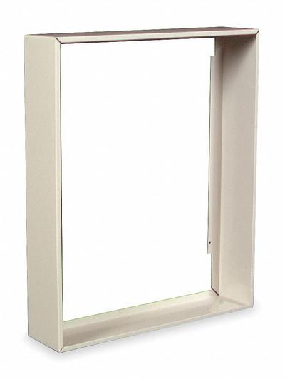 Dayton Mounting Frame: Surface, For 5ZK64/5ZK66/5ZK68/5ZK70, 12-1/2 in x 10-1/2 in - Mounting Brackets & Frames for Electric Wall & Ceiling Heaters