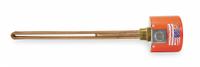 TEMPCO Over The Side Immersion Heater: 1 Phase, 120V AC, 2,000 W Watt, 1 1/4 in NPT, 46.37 W/sq in (MPN TSP01409). Key specifications — Watt Density: 46.37 W/sq in; Screw Plug Material: Brass; Sheath Material: Copper; Brand: TEMPCO; Control Range: 60° to 180°F.