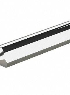 MICRO 100 Grooving Tool: 0.1875 in Shank Dia., Right Hand, 1.500 in Overall Lg (MPN QMRR-015-500-100)