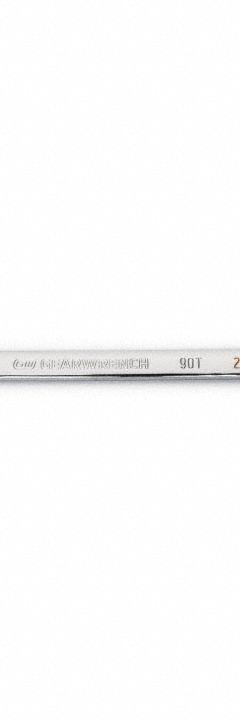 GEARWRENCH Combination Ratcheting Wrench: Alloy Steel, Full Polish Chrome, 21 mm Head Size, Std (MPN 86921). Key specifications — attr309600: 21 mm; attr309611: Full Polish Chrome; attr309610: Alloy Steel; attr309604: Yes; attr309612: No; attr309613: No; attr309615: No; attr324932: GEARWRENCH.