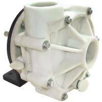 DAYTON Pedestal Pump: Pedestal Pump, Polypropylene, 2 hp Sized for Horsepower, 1 1/2 in NPT, NPT (MPN 2YEV2). Key specifications — Brand: DAYTON; Housing Material: Polypropylene; Product Type: Pedestal Pump; Intake Pipe Type: NPT; Discharge Pipe Type: NPT; Impeller Design: Closed; Impeller Material: Polypropylene; Discharge Rotation: 360° at 90° Increments.