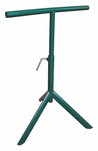 APPROVED VENDOR Conveyor Support Stand: For 16 in Between Frame Wd, 42 in Min. Ht - Temporary Tripod Conveyor Support Stands