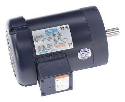LEESON General Purpose Motors: C-Face Mount, Totally Enclosed Air-Over, 3/4 hp - C-Face 3-Phase General Purpose AC Motors