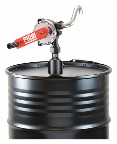 PIUSI Hand Pump: Rotary, Pump with Spout, Bung, 10.67 oz per stroke - Rotary-Action Fuel Transfer Pumps