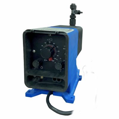 PULSATRON Chemical Metering Pump: Solenoid, 115V AC, 1/5 hp HP, PVDF Head, CSPE/PTFE Diaphragm - Compact Solenoid-Driven Diaphragm Metering Pumps