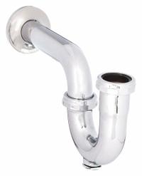 APPROVED VENDOR Trap: Brass, Chrome-Plated, Silver, 1 1/2 in Nominal Pipe Size, 11 1/2 in Overall Lg (MPN 1PNL3). Key specifications — Finish: Chrome-Plated; Includes: Slip Nut and Washer; Includes Cleanout: Yes; Brand: APPROVED VENDOR.
