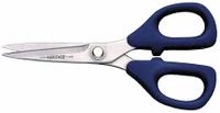 KLEIN TOOLS Shears: Ambidextrous, 5 1/4 in Overall Lg, Straight, Stainless Steel, Fine, Blue (MPN G7135). Key specifications — attr308500: Stainless Steel; attr308502: Blue; attr308505: Ambidextrous; attr308522: Multipurpose; attr324896: KLEIN TOOLS.