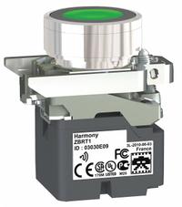 SCHNEIDER ELECTRIC Wireless Push Button Transmitter: 22 mm Panel Mounting Size, XB4R (MPN ZB4RTA3). Key specifications — attr207014: ZB4RTA3; attr1020909: Momentary; attr1020910: Transmitter; attr1020912: Green; attr1020913: Metal; attr1020918: None; attr1020930: Non-Illuminated; attr1020931: Metal.