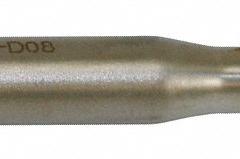 HAKKO Soldering Tip: T22 Series, Chisel, 0.8 mm W, 12 mm Lg (MPN T22-D08). Key specifications — Brand: HAKKO; Compatible Handpiece Manufacturer Model Number: FM-2030; Manufacturer Part Number: T22-D08.