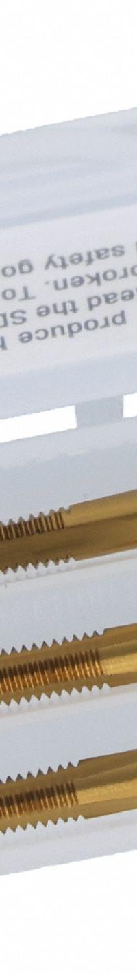 CLEVELAND Tap Kit: #6-32 UNC, H2 / 3B, 3 Flute, TiN Coated High Speed Steel (MPN C84229). Key specifications — attr1300563: One Each Taper, Plug, and Bottoming.
