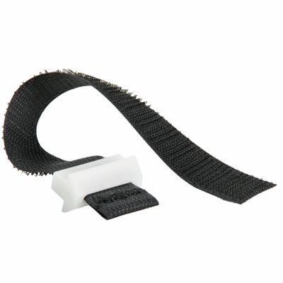 CORTECH Security Curtain Tabs: Plastic, Matte, 20 lb Wt Capacity, 4 - Replacement Tabs for Institutional Shower Curtain Systems