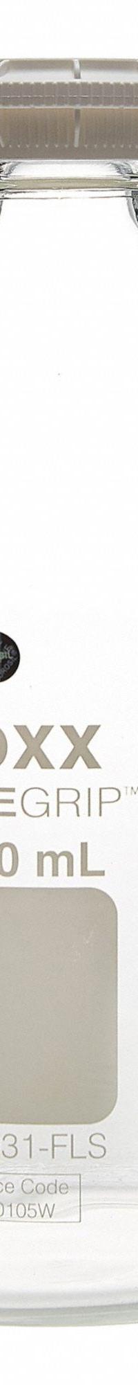 FOXX LIFE SCIENCES Glass Media, BOD, & Specialty Lab Bottles - Glass Lab Media Bottles: 5 L, GL45 (MPN 1501033-FLS). Key specifications — Closure Type: Screw-On; Mouth Size: Wide; Screw Closure Size: GL45; Brand: FOXX LIFE SCIENCES; Body Color: Colorless.