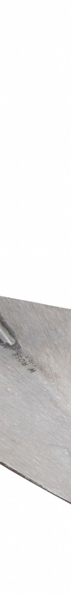 KRAFT TOOL London Trowel: Blade Material Carbon Steel, Blade Shape London, 4 3/4 in Blade Wd (MPN RO1416-11). Key specifications — attr1008691: Plastic; attr1016301: Masonry; attr1005001: KRAFT TOOL; attr1008687: London; attr1008692: Straight; attr1008688: Carbon Steel; attr1008689: Flexible; attr1005002: London Trowel.
