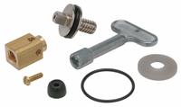 ZURN Hydrant Repair Kit: Zurn Wall Hydrants, Brass/Rubber/Zinc, Stainless Steel (MPN HYD-RK-Z1321-CXL). Key specifications — Product Type: Hydrant Repair Kit; Material: Zinc; Color/Finish: Stainless Steel; Includes: O-Ring; Brand: ZURN.