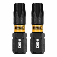 DEWALT Insert Bit: Insert Bit, T30 Bit Size, Imperial, Torx® Head, T30 Bit Industry Size, Std, Hex (MPN DWAF1TX30IR2). Key specifications — attr1119738: Hex; attr1119735: Imperial; attr1119740: Standard; attr1119734: S2 Steel; attr1119737: Insert Bit; attr1119741: DEWALT.