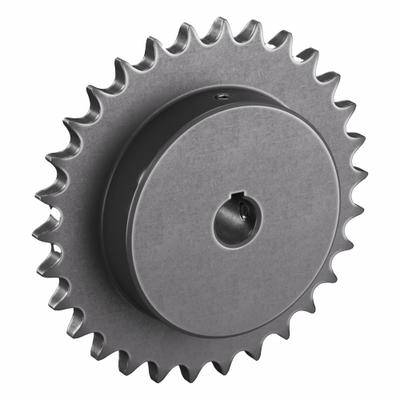 TSUBAKI Single Strand Sprocket: 40, For 1/2 in Chain Pitch, 5/8 in Bore Dia, 30 Teeth - Size 40 Fixed-Bore Roller Chain Sprockets