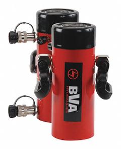 BVA HYDRAULICS Hydraulic Ram: Double Acting, 55 ton Nominal Capacity, 6 in Nominal Stroke Lg, Steel (MPN HD5506). Key specifications — attr98927: BVA HYDRAULICS.