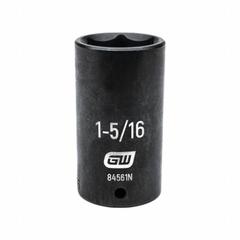GEARWRENCH General Purpose Impact Sockets: 1/2 in Drive Size, SAE, 1 5/16 in Socket Size, 6-Point (MPN 84561N). Key specifications — attr1215501: GEARWRENCH; attr1215515: Black Oxide; attr1215518: 1-5/16 in.