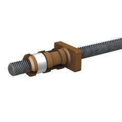 PBC LINEAR Precision Lead Screw: Lead Screw and Nut Assembly, Anti-Backlash, PTFE, Stainless Steel (MPN LSR0604T-0254-VCF-NNN-NNN-N). Key specifications — Brand: PBC LINEAR.