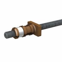 PBC LINEAR Precision Lead Screw: Lead Screw and Nut Assembly, Anti-Backlash, PTFE, Stainless Steel (MPN LSR0604T-0254-VCF-NNN-NNN-N). Key specifications — Brand: PBC LINEAR.