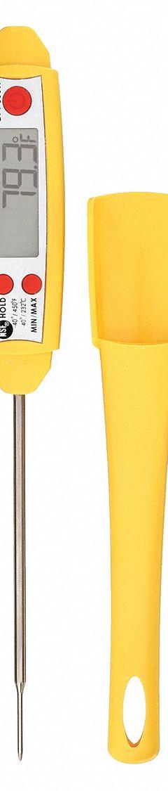 COOPER ATKINS Digital Thermometer: -40°F to 450°F /-40°C to 232°C, 0.1°F /0.1°C (MPN DPP800WG). Key specifications — Brand: COOPER ATKINS; Accuracy: ±1 °F/0.5 °C @ 32 to 212 °F/0 to 100 °C.
