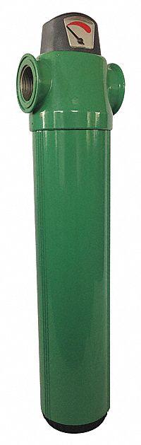 SPEEDAIRE Pre-Filter: 5 micron, 1 1/2 in NPT, 294 cfm, 235 psi Max Op Pressure, 176°F Max Op Temp (MPN 35GN62). Key specifications — attr241482: Yes; attr110918: Yes; attr110926: Aluminum; attr110904: SPEEDAIRE.