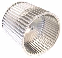 Blower Wheel: 10 in Dia, 10 in W, CW Closed End, Steel Wheel, 1 Inlets, 1/2 in Bore, Tabbed, Center (MPN S1-026-42199-000). Key specifications — Manufacturer Part Number: S1-026-42199-000; Brand: YORK; Compatible with Manufacturer Model Number: AHP36C3XH21A; Compatible with Brand: York; Product Type: Blower Wheel; Rotation: CW Closed End.