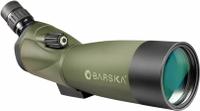 BARSKA Spotting Scope: 20x to 60x, 91 ft @ 1000 yd (20x)/91 ft @ 1000 yd (60x), Angled (MPN AD11284). Key specifications — Color: Green; Magnification: 20x to 60x; Field of View: 91 ft @ 1000 yd (60x); Weather Resistant: Fog Resistant; Brand: BARSKA; Product Type: Spotting Scope.