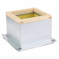 Roof Curb: Fixed Nonventilated Curbs, Square Curb, 11.5 x 12 1/2 in Inside Dim, Mfr Part # 2RB74. Key specifications — Curb Outside Width: 15 in; Finish: Galvanized; For Fan Type: Filtered Supply Fans; For Use With: 16 in Square Base; Standards: UL 705; Manufacturer Part Number: 2RB74; Brand: DAYTON; Curb Inside Width: 12-1/2 in.