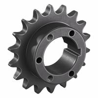 TSUBAKI Sprocket: For 60 Chain, 18 Teeth, 4.319 in Pitch Dia, 4.703 in Outside Dia, Steel (MPN 60P18). Key specifications — Brand: TSUBAKI; Required Bushing Series: P1.