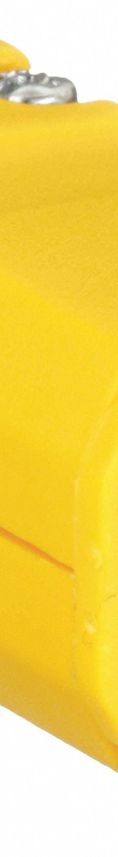 BRYANT Straight Blade Connector: 5-15R, 125V AC, 15 A, 2 Pole, 3 Wire, Yellow (MPN BRY5969Y)